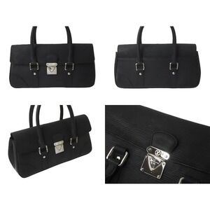 Louis Vuitton Segur Black Epi Handbag